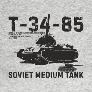 Soviet medium tank T-34-85 T-Shirt